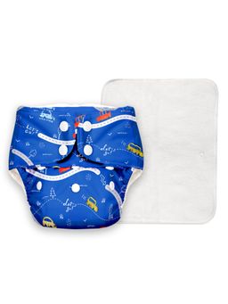 Superbottoms - Basic Reusable Cloth Diaper For Babies With New Quick Dry Ultrathin Pad, Soaker, Insert